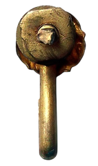 Nepal Army Brass Belt Hook – Tudor Rose Design (Rana Period)