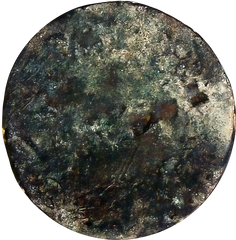 Elliotts Metal Company Brass Token • “SCFT” Central Monogram • Uniface Industrial Badge (c. Early–Mid 20th Century)